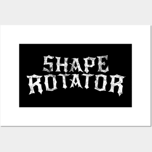 SHAPE ROTATOR Posters and Art